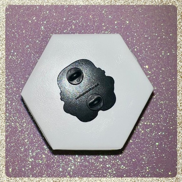 ⭐ Storm Trooper Flower of Life Mandala Enameled Pin EUC - Picture 2 of 4